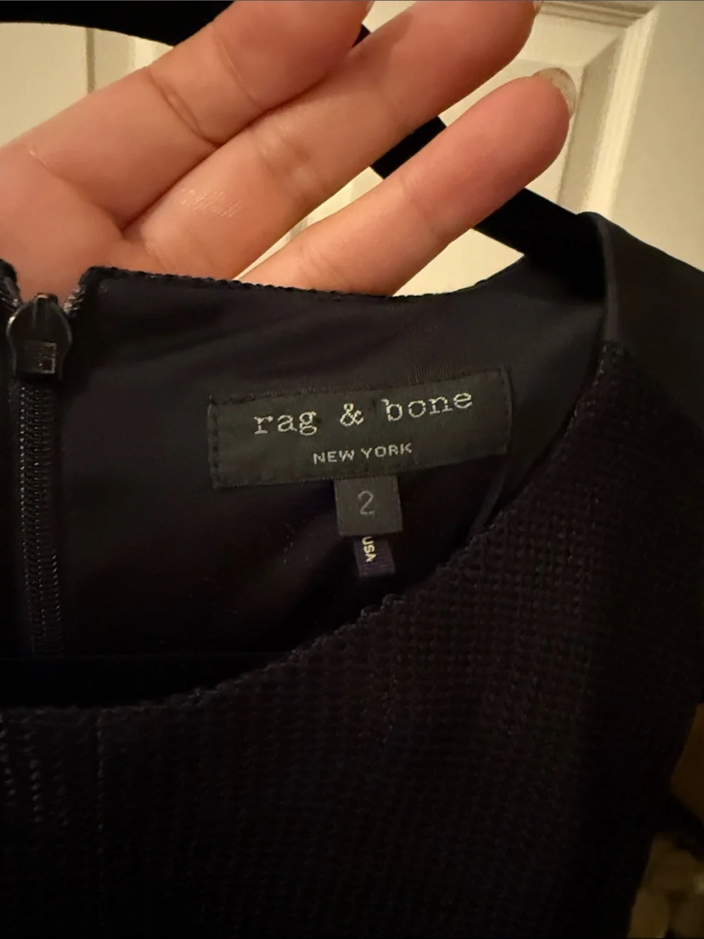 Rag & Bone Olivia Belted Dress